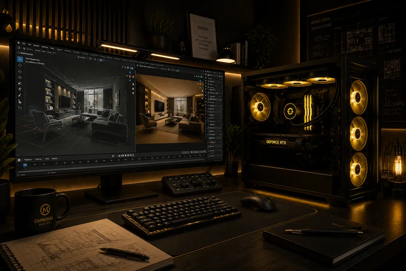 PC pentru 3D și rendering